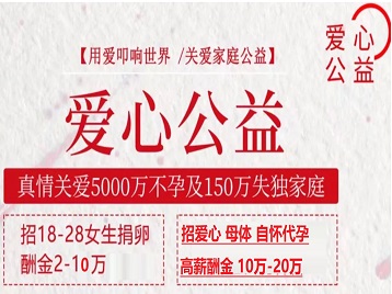 怀来捐卵助孕生子 爱心志愿者招募